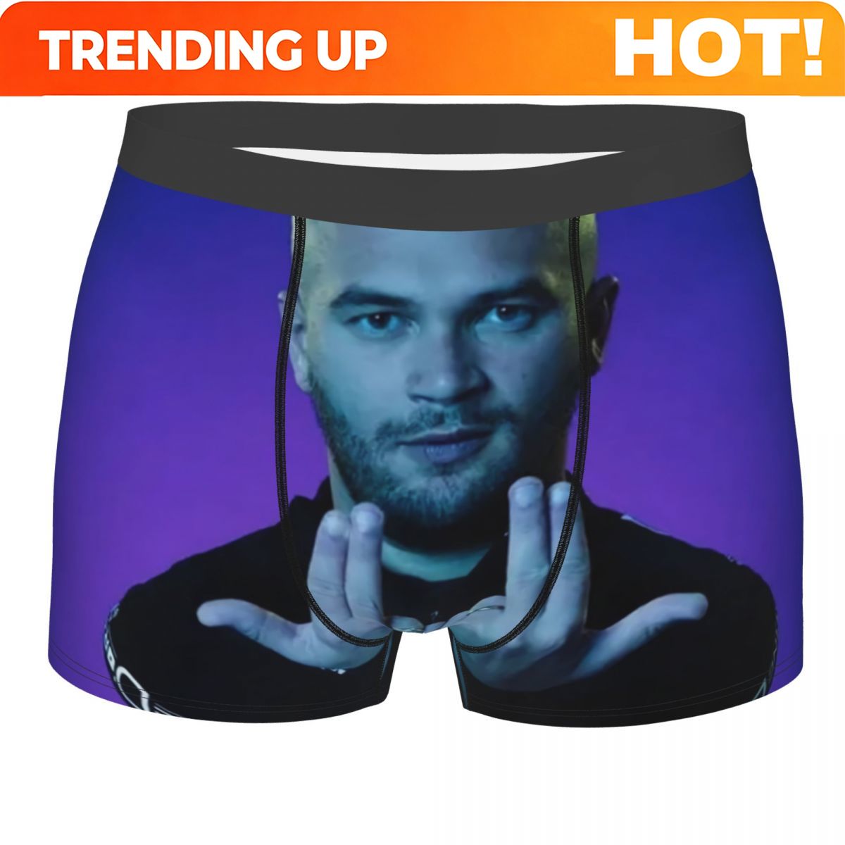 Boxer Shorts Modal - Aangepaste nieuwigheid Franse Rapper Jul Boxers