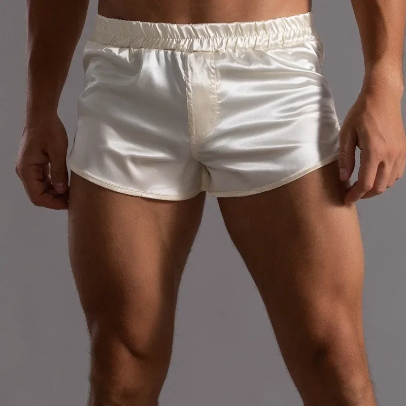 Boxer Shorts Modal - Mannen Sissy Aro Broek Slaapbroeken Ijs