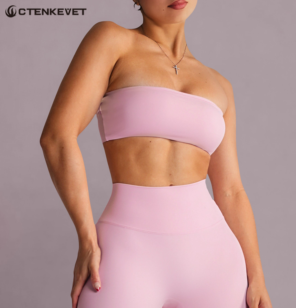 Quick Dry Underwear - Strapless sportbeha Gym Crop Top Dames