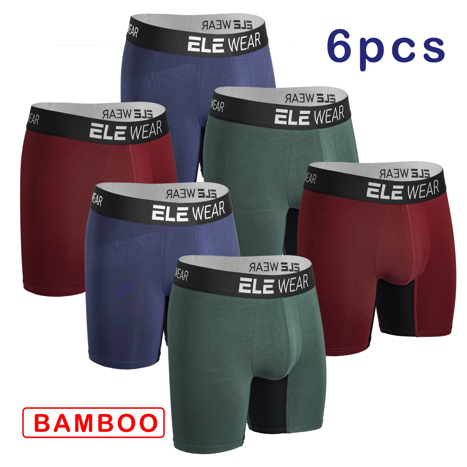 6 stuks bamboe herenondergoed, - Bamboo Fiber Trunk recensie en prijs