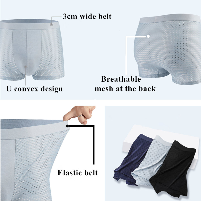 4 Stks/partij Ondergoed Mannen - Boxer Shorts Modal recensie en prijs